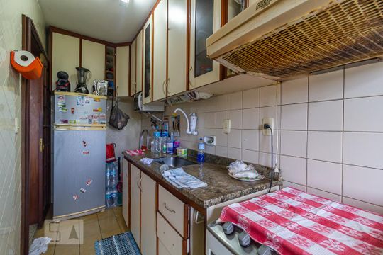 Cozinha de apartamento à venda com 2 quartos, 55m² em Jacarepaguá, Rio de Janeiro