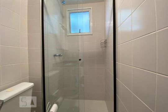 Banheiro de apartamento à venda com 2 quartos, 62m² em Vila Andrade, São Paulo