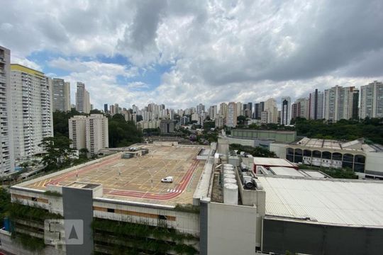 Vista da Sala de apartamento à venda com 2 quartos, 62m² em Vila Andrade, São Paulo