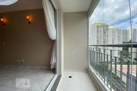 Sacada de apartamento à venda com 2 quartos, 62m² em Vila Andrade, São Paulo