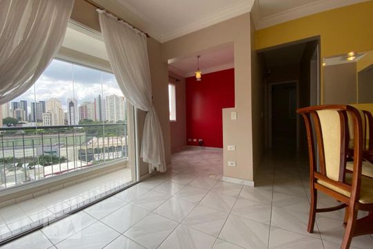 Sala de apartamento à venda com 2 quartos, 62m² em Vila Andrade, São Paulo