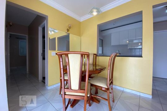 Sala de Jantar de apartamento à venda com 2 quartos, 62m² em Vila Andrade, São Paulo