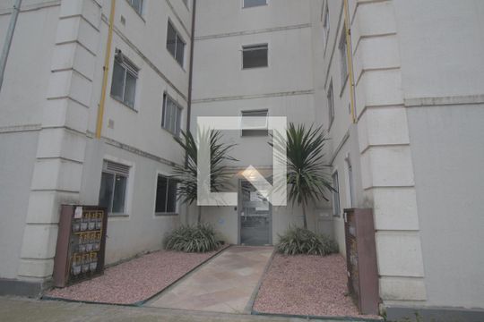 Fachada do bloco de apartamento para alugar com 2 quartos, 50m² em São José, Canoas
