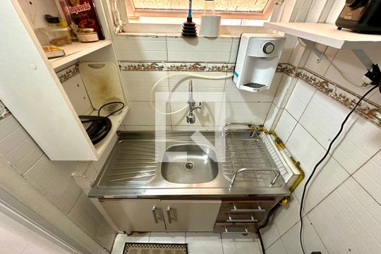 Cozinha de apartamento à venda com 1 quarto, 52m² em Centro, Rio de Janeiro