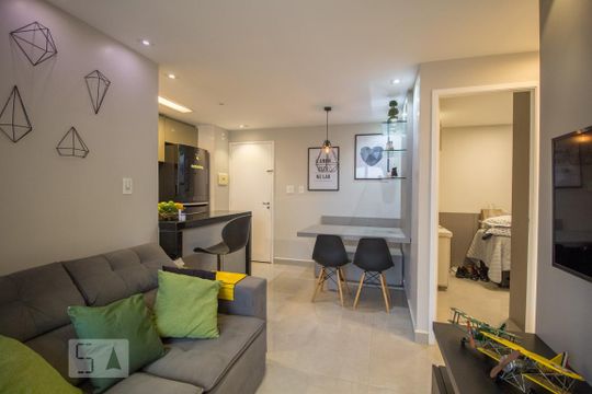 Sala de apartamento à venda com 2 quartos, 47m² em Tatuapé, São Paulo