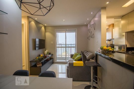 Sala de apartamento à venda com 2 quartos, 47m² em Tatuapé, São Paulo