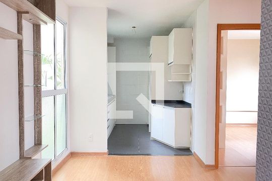 Cozinha de apartamento à venda com 2 quartos, 40m² em Estância Velha, Canoas