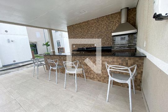 Área comum - Churrasqueira de apartamento à venda com 2 quartos, 40m² em Estância Velha, Canoas