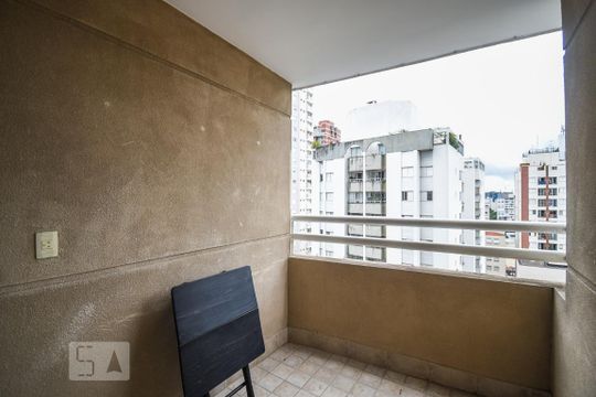Varanda de apartamento à venda com 2 quartos, 48m² em Pinheiros, São Paulo