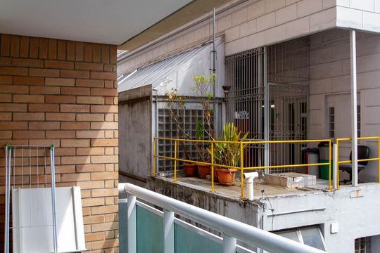 Sacada de apartamento à venda com 2 quartos, 71m² em Jardim Botânico, Rio de Janeiro