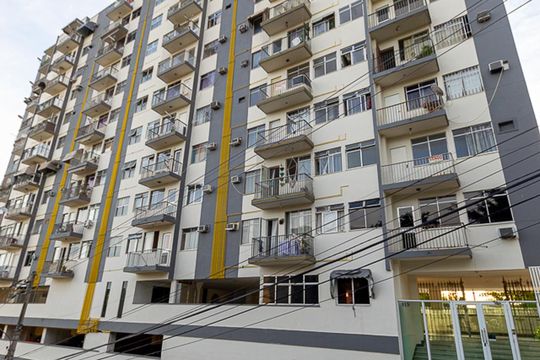 Fachada do Prédio de apartamento à venda com 1 quarto, 40m² em Fonseca, Niterói