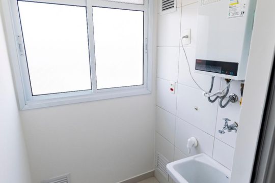 Área de serviço de apartamento à venda com 2 quartos, 45m² em Liberdade, São Paulo