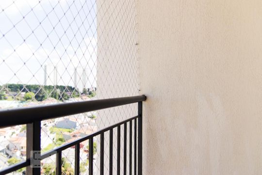 Varanda de apartamento para alugar com 2 quartos, 46m² em Parque João Ramalho, Santo André