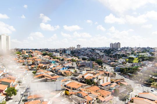 Vista Quarto 1 de apartamento para alugar com 2 quartos, 46m² em Parque João Ramalho, Santo André