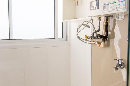 Área de Serviço de apartamento para alugar com 2 quartos, 46m² em Parque João Ramalho, Santo André