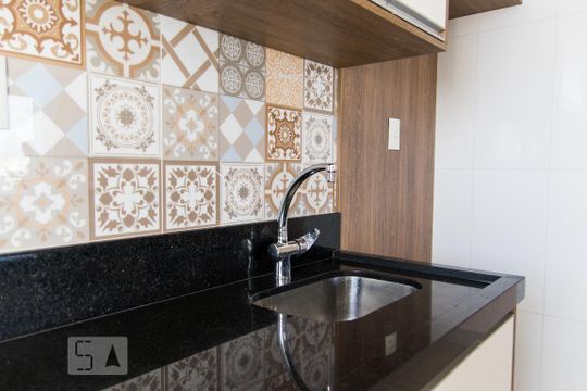 Pia de apartamento para alugar com 2 quartos, 46m² em Parque João Ramalho, Santo André