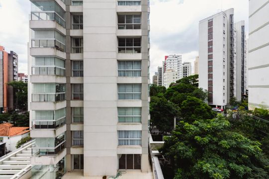Varanda Vista de apartamento para alugar com 1 quarto, 36m² em Perdizes, São Paulo