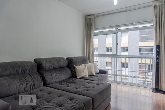 Sala de apartamento para alugar com 3 quartos, 78m² em Bela Vista, São Paulo