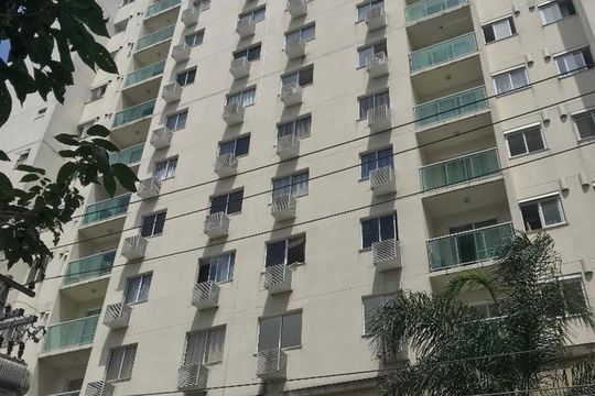 Fachada de apartamento à venda com 2 quartos, 54m² em São Cristóvão, Rio de Janeiro