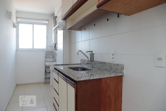 Cozinha de apartamento à venda com 2 quartos, 54m² em São Cristóvão, Rio de Janeiro