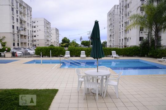 Área comum - Piscina de apartamento à venda com 2 quartos, 51m² em Taquara, Rio de Janeiro