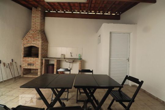 Área comum - Churrasqueira de casa à venda com 3 quartos, 157m² em Vila Curuçá, Santo André