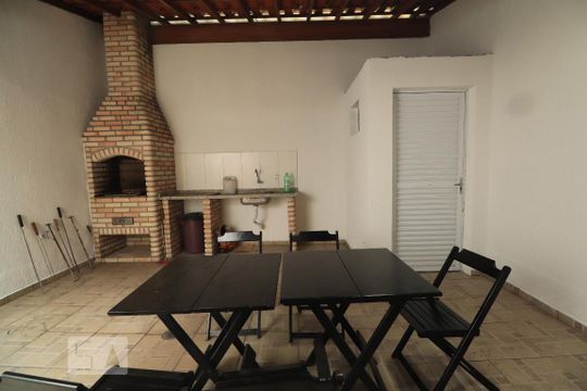 Área comum - Churrasqueira de casa à venda com 3 quartos, 157m² em Vila Curuçá, Santo André