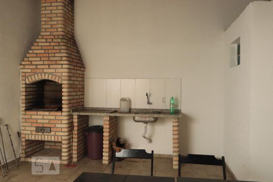 Área comum - Churrasqueira de casa à venda com 3 quartos, 157m² em Vila Curuçá, Santo André