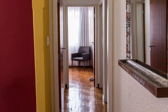 Corredor de apartamento à venda com 3 quartos, 110m² em Gutierrez, Belo Horizonte