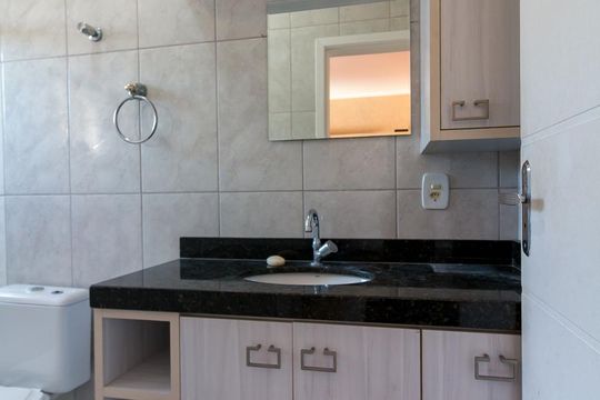 Banheiro quarto 1 suíte de casa à venda com 3 quartos, 159m² em Vila Paulista, Guarulhos