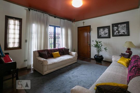 Sala de Estar de casa à venda com 4 quartos, 380m² em Parque dos Passaros, São Bernardo do Campo