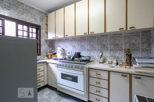 Cozinha edícula de casa à venda com 4 quartos, 380m² em Parque dos Passaros, São Bernardo do Campo