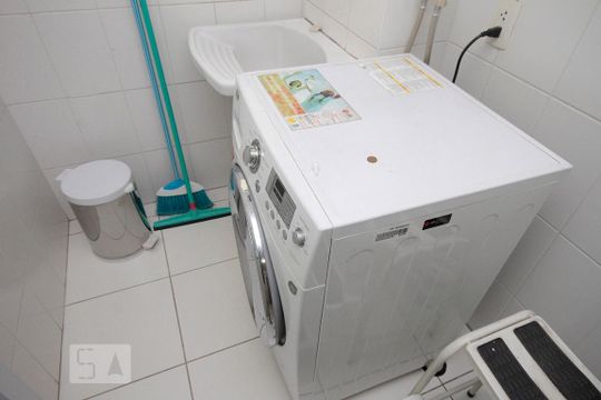 Área de Serviço de apartamento para alugar com 2 quartos, 54m² em Bela Vista, São Paulo