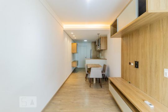 Sala de apartamento para alugar com 1 quarto, 46m² em Centro, São Paulo