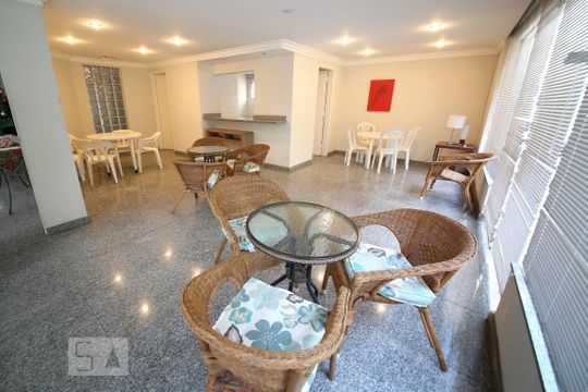 Salão de Festas de apartamento para alugar com 3 quartos, 78m² em Brooklin Paulista, São Paulo