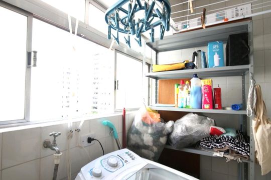 Área de Serviço de apartamento para alugar com 3 quartos, 78m² em Brooklin Paulista, São Paulo