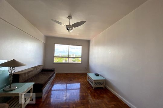 Sala de Estar de apartamento à venda com 1 quarto, 70m² em Centro, São Leopoldo