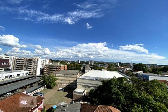 Vista Sala de Estar de apartamento à venda com 1 quarto, 70m² em Centro, São Leopoldo