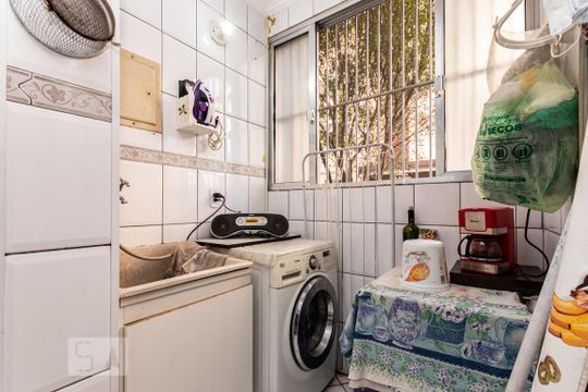 Área de serviço de apartamento à venda com 2 quartos, 55m² em Itaquera, São Paulo