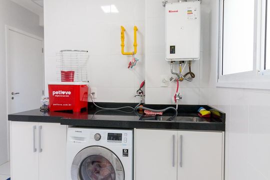 Área de serviço de apartamento para alugar com 3 quartos, 154m² em Jardim Flor da Montanha, Guarulhos
