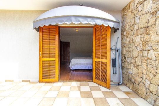 Varanda da Suíte de casa à venda com 3 quartos, 180m² em Vila Oratorio, São Paulo