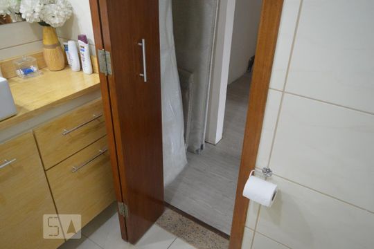Banheiro de apartamento à venda com 3 quartos, 74m² em Barro Branco (zona Norte), São Paulo