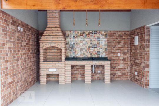 Área comum - Churrasqueira de casa de condomínio para alugar com 1 quarto, 40m² em Vila Isolina Mazzei, São Paulo