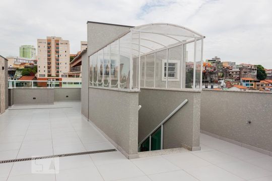 Área comum de casa de condomínio para alugar com 1 quarto, 40m² em Vila Isolina Mazzei, São Paulo