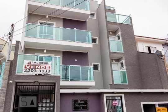 Fachada de casa de condomínio para alugar com 1 quarto, 40m² em Vila Isolina Mazzei, São Paulo