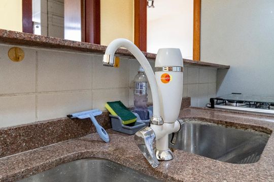 Cozinha de apartamento à venda com 1 quarto, 78m² em Funcionários, Belo Horizonte