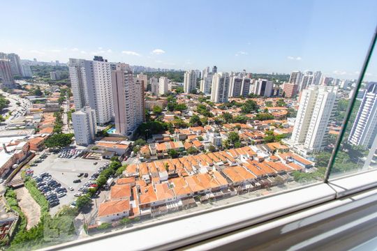 Vista da Varanda de apartamento para alugar com 3 quartos, 220m² em Santo Amaro, São Paulo