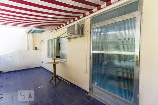 Varanda da Suíte 4 de casa à venda com 5 quartos, 300m² em Botafogo, Rio de Janeiro