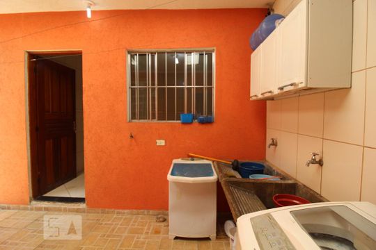 Área de serviço de casa à venda com 2 quartos, 72m² em Rudge Ramos, São Bernardo do Campo