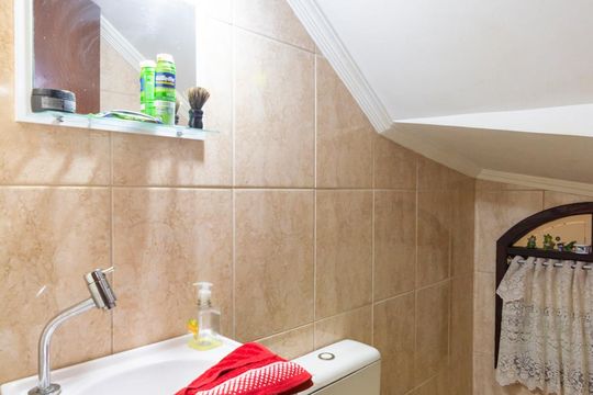 Lavabo de casa para alugar com 3 quartos, 205m² em Bangú, Santo André